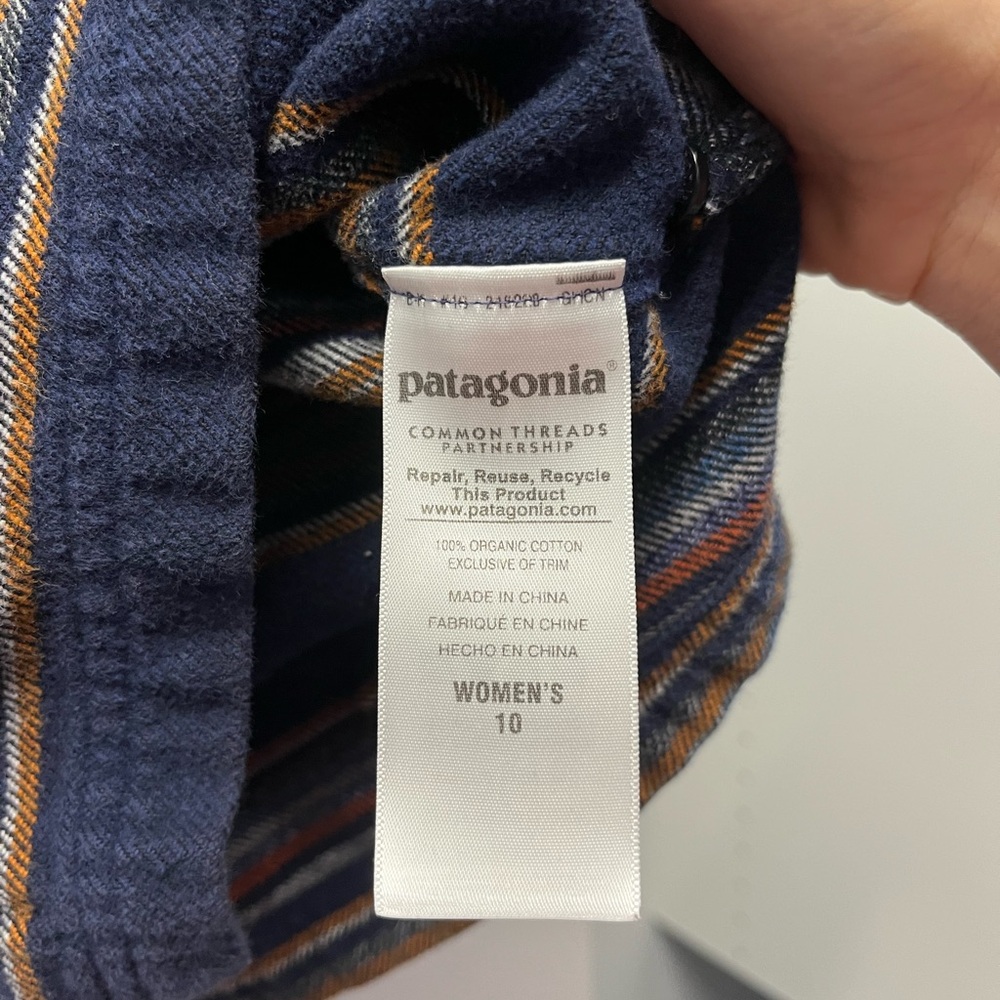 Patagonia Fjord striped button up - Picture 5 of 6